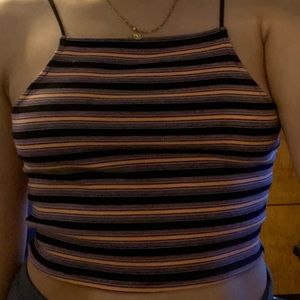 Striped croptop